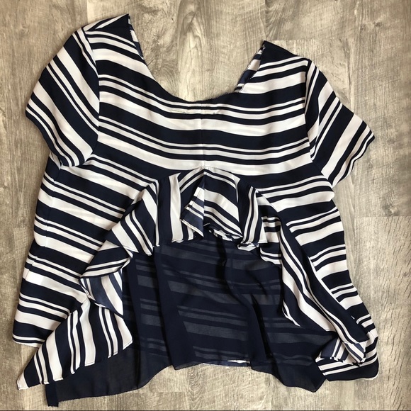 Anthropologie Maeve Striped Top - Picture 2 of 5